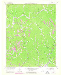 Mayking Kentucky Historical topographic map, 1:24000 scale, 7.5 X 7.5 Minute, Year 1954