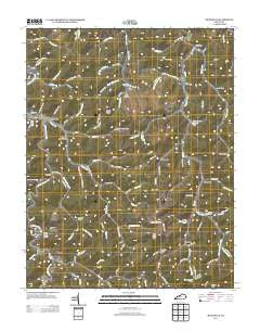 McDowell Kentucky Historical topographic map, 1:24000 scale, 7.5 X 7.5 Minute, Year 2013