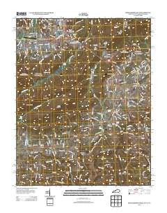 Middlesboro South Kentucky Historical topographic map, 1:24000 scale, 7.5 X 7.5 Minute, Year 2013
