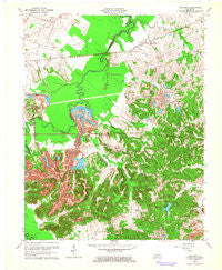 Millport Kentucky Historical topographic map, 1:24000 scale, 7.5 X 7.5 Minute, Year 1963