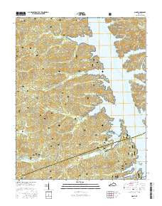 Mont Kentucky Current topographic map, 1:24000 scale, 7.5 X 7.5 Minute, Year 2016