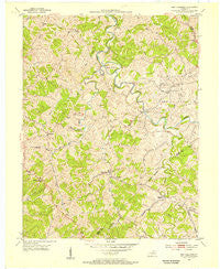 New Columbus Kentucky Historical topographic map, 1:24000 scale, 7.5 X 7.5 Minute, Year 1953