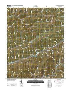 Nolansburg Kentucky Historical topographic map, 1:24000 scale, 7.5 X 7.5 Minute, Year 2013