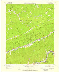 Nolansburg Kentucky Historical topographic map, 1:24000 scale, 7.5 X 7.5 Minute, Year 1954