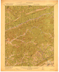 Nolansburg Kentucky Historical topographic map, 1:62500 scale, 15 X 15 Minute, Year 1919