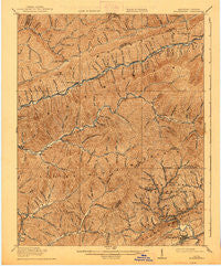 Nolansburg Kentucky Historical topographic map, 1:62500 scale, 15 X 15 Minute, Year 1919