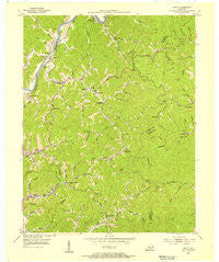 Offutt Kentucky Historical topographic map, 1:24000 scale, 7.5 X 7.5 Minute, Year 1954