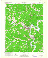 Paintsville Kentucky Historical topographic map, 1:24000 scale, 7.5 X 7.5 Minute, Year 1962