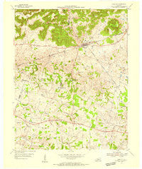 Park City Kentucky Historical topographic map, 1:24000 scale, 7.5 X 7.5 Minute, Year 1954