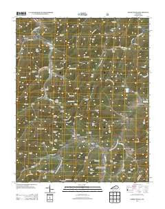 Parmleysville Kentucky Historical topographic map, 1:24000 scale, 7.5 X 7.5 Minute, Year 2013