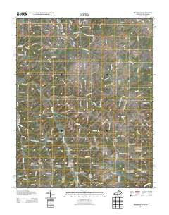 Petroleum Kentucky Historical topographic map, 1:24000 scale, 7.5 X 7.5 Minute, Year 2013