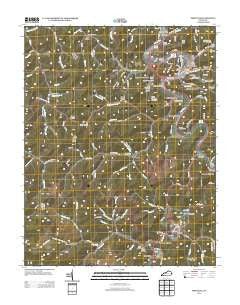 Pikeville Kentucky Historical topographic map, 1:24000 scale, 7.5 X 7.5 Minute, Year 2013