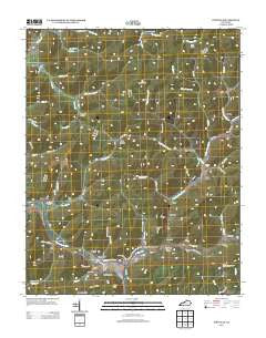 Pineville Kentucky Historical topographic map, 1:24000 scale, 7.5 X 7.5 Minute, Year 2013