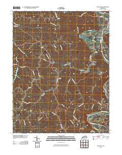 Polsgrove Kentucky Historical topographic map, 1:24000 scale, 7.5 X 7.5 Minute, Year 2010