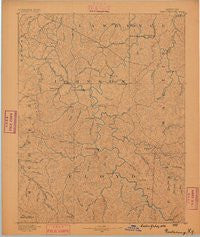 Prestonsburg Kentucky Historical topographic map, 1:125000 scale, 30 X 30 Minute, Year 1886