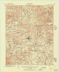 Princeton Kentucky Historical topographic map, 1:62500 scale, 15 X 15 Minute, Year 1908