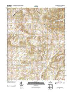 Princeton East Kentucky Historical topographic map, 1:24000 scale, 7.5 X 7.5 Minute, Year 2013