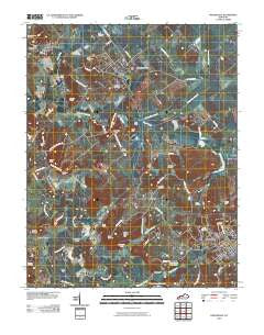Providence Kentucky Historical topographic map, 1:24000 scale, 7.5 X 7.5 Minute, Year 2010