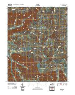 Raywick Kentucky Historical topographic map, 1:24000 scale, 7.5 X 7.5 Minute, Year 2010