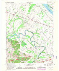 Reed Kentucky Historical topographic map, 1:24000 scale, 7.5 X 7.5 Minute, Year 1971