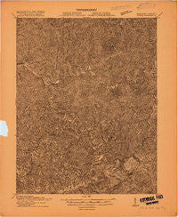 Regina Kentucky Historical topographic map, 1:48000 scale, 15 X 15 Minute, Year 1915