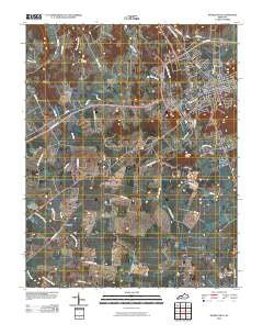 Russellville Kentucky Historical topographic map, 1:24000 scale, 7.5 X 7.5 Minute, Year 2010