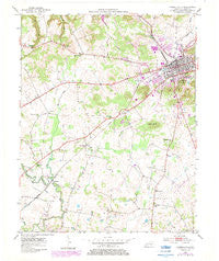 Russellville Kentucky Historical topographic map, 1:24000 scale, 7.5 X 7.5 Minute, Year 1952