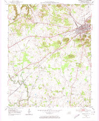 Russellville Kentucky Historical topographic map, 1:24000 scale, 7.5 X 7.5 Minute, Year 1952