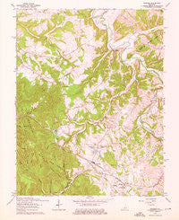 Samuels Kentucky Historical topographic map, 1:24000 scale, 7.5 X 7.5 Minute, Year 1962