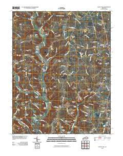 Science Hill Kentucky Historical topographic map, 1:24000 scale, 7.5 X 7.5 Minute, Year 2010