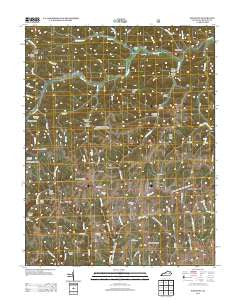Scranton Kentucky Historical topographic map, 1:24000 scale, 7.5 X 7.5 Minute, Year 2013