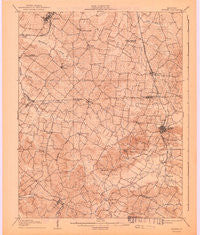 Sebree Kentucky Historical topographic map, 1:62500 scale, 15 X 15 Minute, Year 1906