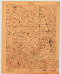 Sebree Kentucky Historical topographic map, 1:62500 scale, 15 X 15 Minute, Year 1906