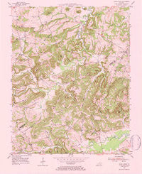 Shady Grove Kentucky Historical topographic map, 1:24000 scale, 7.5 X 7.5 Minute, Year 1954