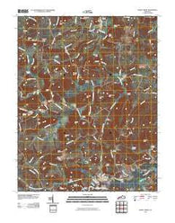 Shady Grove Kentucky Historical topographic map, 1:24000 scale, 7.5 X 7.5 Minute, Year 2010