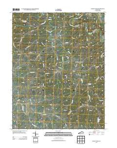Shady Nook Kentucky Historical topographic map, 1:24000 scale, 7.5 X 7.5 Minute, Year 2013