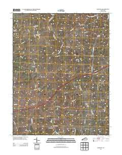 Sideview Kentucky Historical topographic map, 1:24000 scale, 7.5 X 7.5 Minute, Year 2013