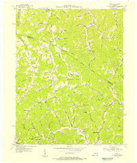Sitka Kentucky Historical topographic map, 1:24000 scale, 7.5 X 7.5 Minute, Year 1954