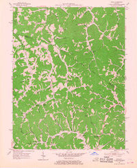 Sitka Kentucky Historical topographic map, 1:24000 scale, 7.5 X 7.5 Minute, Year 1954