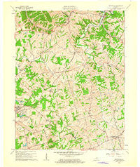 Smithfield Kentucky Historical topographic map, 1:24000 scale, 7.5 X 7.5 Minute, Year 1961