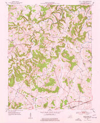 South Union Kentucky Historical topographic map, 1:24000 scale, 7.5 X 7.5 Minute, Year 1951