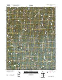Stamping Ground Kentucky Historical topographic map, 1:24000 scale, 7.5 X 7.5 Minute, Year 2013
