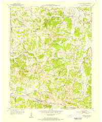 Summer Shade Kentucky Historical topographic map, 1:24000 scale, 7.5 X 7.5 Minute, Year 1953