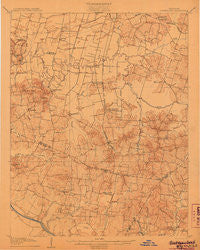 Sutherland Kentucky Historical topographic map, 1:62500 scale, 15 X 15 Minute, Year 1906
