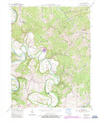 Switzer Kentucky Historical topographic map, 1:24000 scale, 7.5 X 7.5 Minute, Year 1954