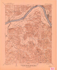 Tell City Indiana Historical topographic map, 1:62500 scale, 15 X 15 Minute, Year 1903