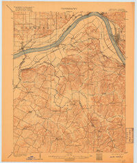 Tell City Indiana Historical topographic map, 1:62500 scale, 15 X 15 Minute, Year 1903