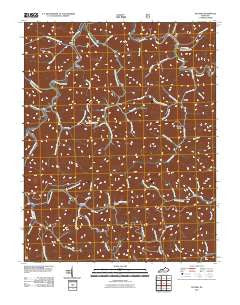 Tilford Kentucky Historical topographic map, 1:24000 scale, 7.5 X 7.5 Minute, Year 2011