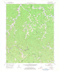 Tilford Kentucky Historical topographic map, 1:24000 scale, 7.5 X 7.5 Minute, Year 1954