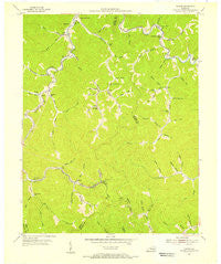 Tilford Kentucky Historical topographic map, 1:24000 scale, 7.5 X 7.5 Minute, Year 1954